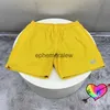 Men's Shorts Yellow Nylon Needles Shorts 2022 Men Women 1 1 High Quality Needles Shorts Green Embroidery Butterfly Mesh AWGE BreechesH24222