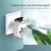2024 Mini Portable USB Magnetic Fast Charger för iWatch Low Temperatur Charging Dock Station Smart Match med Apple Watch Series 4 5 3 2 1