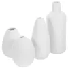 Vases 4 PCS Ceramic Vase Set Pot Planter Dried Flower Container Stripe Creative Ceramics