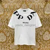 Designerska koszulka damska francuska włoska odzież modowa dwa litery PR graficzny nadruk na modnym bawełnianym okrągłym szyi ppaa xxxl 4xl krótkie t-shirt top T-shirt