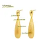 Stud 18k Gold Plated Earrings Senior Sense Retro Temperament Drop Earrings Female Personality Luxury Jewelry Hipster Niche Vintage Ear Accessories 925