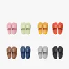 Slippers voor Dames Heren Bad Zwembad Binnen GEBRUIK Slipper van Rubber Flats Sandalen zwart