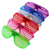 Shutters LED Light Glasses Light Up Kids Toys Christmas Party Supplies Decoration Glowing Sunglasses Glasses