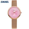 Reloj de mujer marca de lujo relojes SMAEL mujer Digital Casual relojes de pulsera de cuarzo impermeables relojes 1908 relojes para niñas impermeables 270k