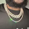 Bijoux Hip Hop Moissanite plaqué or, argent Sterling 925, 2mm-6.5mm, chaînes de collier de Tennis en diamant Vvs Moissanite