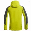 Jaktjackor vinter softshell vandring fleece mens vindtät vattentät utomhus sport camping vindbrytare skidåkning regnrockar