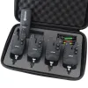 Accessori set di allarme di pesca carpa wireless 1+4 Indicatore di allarme di pesca impermeabile SQ4 Bite