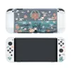 Przypadki funta nintendo przełącznik OLED Case Anime Dockable Ochrona Hard Shell dla kontrolera przełącznika Joycon Controller