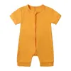 Born Tuta Neonata Costume Ragazzi Pagliaccetto di bambù Vestiti Madre Bambini Estate da 0 a 6 12 18 24 Mesi Tute Onepieces 240220