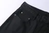 Men's jeans skinny denim pants designer jeans mens casual pants pure cotton leggings f embroidered black jeans loose sweatpants zipper access trousersTrousers