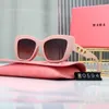 Designer Sunglasses Luxury Classic Alphabet For Women Design Outdoor Anti Glare High Quality Cat Eye Glasses Casual 9P5E