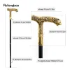 Golden Tiger Handle Luxury Pattern Walking Stick Party Fashion Elegant Walking Stick Decorative Cospaly Cane Knob Crosier 90cm