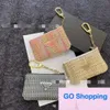 European and American Style Fashion Brand Coin Purse Card Bags Strap Metal Hook High Sense Wholesale