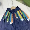 Märke barn jackor huva barn solskyddsmedel kläder storlek 100-160 färgglad meteor design baby kappa pojkar flickor ytterkläder 24feb20