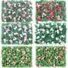 40x60cm Green Artificial Plants Wall Panel Plastic Outdoor Lawns Carpet Decor Home Wedding Backdrop Party Grass Flower 240219