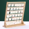 Stud Houten Oor Stud Houder Oorbel Stand Display Rack Sieraden Stand Display Houder Rack Toren