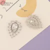 Colliers Design Cordial 30 pièces 18*21mm accessoires de bijoux/fabrication de bricolage/forme de feuille/pendentif de collier/composants de résultats de bijoux/fait à la main