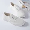 Canvas Tennis Top Fashionable Low Shoes, Sports Women's Lace Up Casual Shoes 734 166