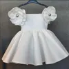 Robes de fille Nouvelle mode fleurs filles robe 1ère année fête d'anniversaire bébé robe de baptême pour les filles princesse Costume de noël nourrissons VestidosL2402