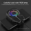 Other Cell Phone Accessories Cold Wind Handle Fan Cooling Fans Water-cooled Gaming Cooler Mobile Radiator 240223