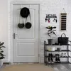 Sweet Home Black Metal Key Holder Cat Metal Key Hooks Balcony Clothes Rack Kitchen Organizer Bathroom Storage Hangers 240220