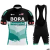 Rowerowe koszulki Sets Męska kurtka górska rower 2023 UCI Bora Odzież letnia koszula rower Mtb Tricuta Man strój