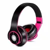 Auriculares/Auriculares Bluetooth 5.0 Auriculares estéreo con micrófono Compatible con Samsung iPhone iPad Smartphone PC TV Laptop Tablet Audio