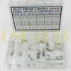 Watch Repair Kits AB-659 Dust Proof Steel Crown Kit With 1 MICROM Gold Plated For Watchmaker