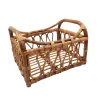 Parts Newborn Photography Props Woven Rattan Basket Retro Knit Cany Basket Chair Baby Photo Shooting Studio Box Cribs Accessories