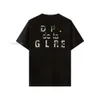 23SS Designer of Galleries Fashion T Shirts Mens Womens Tees Brand Kort ärm Hip Hop Streetwear Tops Kläderkläder D-8 Size XS-XL Flyword123