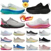 hoka clifton 9 bondi 8 hokas shoes womens mens sharkskin diva pink on clouds women ice flow bit of blue black white kawana peach whip sports big size sneaker trainers