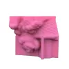 Équipements R3MC Géométrique Amour Little Bear Gypsum Moules de rangement Moules de rangement pour fabrication de plante succulente Pot Pot Flower Pot Habor