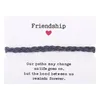 Chain Bohemian Colorf Handmade Braided Rope Bracelets Adjustable Waterproof Wax Chain Friendship Bracelet With Card For Men Dhgarden Dhygn