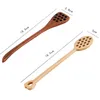 Bee Stick Jar Stick Honey Server Coffee Stirrers Coffee Blender Frother Honey Stir Sticks Coffee Stirers Honey Spoons for Tea FMT2167