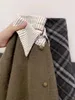 Tricots pour femmes Cardigans de style Preppy américain Femmes Printemps Automne Simple Boutonnage Manches Longues Tops Manteau Mode Tricots Tout Assortis