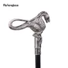 Dinosauro Tyrannosaurus Rex Bastone da passeggio Bastone da passeggio decorativo di moda Gentleman Elegante cosplay Canna Manopola Crosier 93 cm