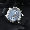 Najlepsze marka luksusowa nurka mody zegarek mężczyzn Waterproof luksusowe zegarki kwarcowe zegarek ze stali nierdzewnej Dial Casual Bracele Watch