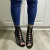 2024 sandálias moda sexy fino salto alto elegante feminino e tornozelo verão dança de salão botas curtas femininas