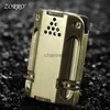 Lighters Kerosene Lighter Personality Double Wheel Torch Retro Windproof Old-Fashioned Lighters Smoking Accessories Gadgets For Men YQ240222