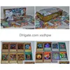 Yuh 100 -częściowy zestaw holograficzny pudełko yu gi oh game kolekcja dzieci chłopię