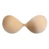 Bras Invisible Adhesive Bra Push Up Front Closure Strapless Brassiere Cover Paste Women's Underwear