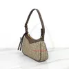 Designer Bags New Handbag Striped Web Beige and Ebony High Quality Fashion Bag Women Classic Coated Canvas Genuine Leather Shoulder Cross Body D0006