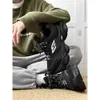 Designer Balencigs Mode Casual Chaussures Roller Skates Papas chaussures Instagram Paris style de piste semelles épaisses hauteur élevée couple sport loisirs chaussures à la mode XAN4