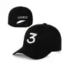 Cappellini da baseball Whole-Chance 3 Rapper Berretto da baseball Lettera Ricamo Snapback Uomo Donna Cappello Hip Hop Street Fashion Gothic Gorro112746