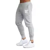 Pants Hot Sale Solid Casual Mens Casual Slim Fit Tracksuit Sports Solid Male Gym Bomull Minny Joggers Sweat Casual Pants Byxor