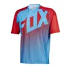 T-shirts pour hommes New Fox Quick Fit Vêtements de séchage à manches courtes Vélo Montagne Véhicule tout-terrain Absorbant l'humidité et évacuant la transpiration Chemise culturelle pour enfants KCCC