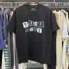 T-shirts pour hommes haikyuu marque de jeu de mode Trapstar London imprimé haut gramme lourd double coton anime décontracté chemise à manches courtes hommes t-shirt femmes t-shirt vêtements SXL