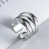 Bagues de cluster Bague en argent sterling Grace Matériaux de haute qualité 925 Bijoux Cadeaux Accessoires élégants pour femmes