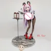 Anime mangá nativo foguete menino mappaninatta twintail-chan anime coelho menina pvc figura de ação brinquedo estátua adulto coleção modelo boneca