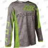 8RZF T-shirts pour hommes Orbea Fox Team Downhill Jerseys Manches longues VTT Chemises de vélo Offroad DH Maillot de moto Motocross Sportwear Vêtements